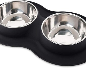 Luxury Brand Designer Dog Bowl Bowls With Placemat Puppy Cat