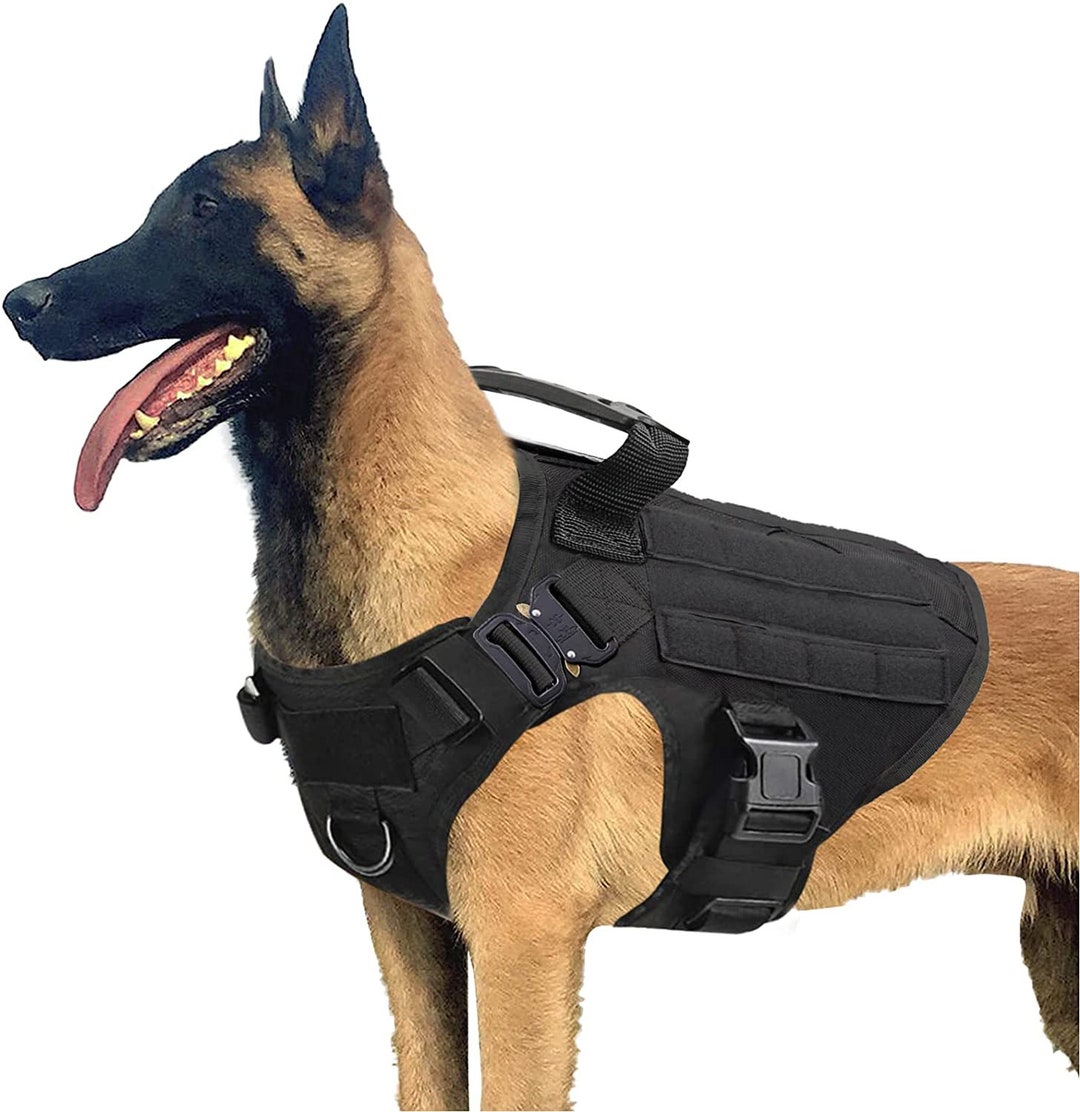 Tactical Dog Harness for Medium Large Dogsworking Dog - Etsy