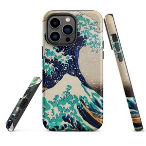 UGLYE® The Great Wave by Katsushika Hokusai Tough iPhone Case