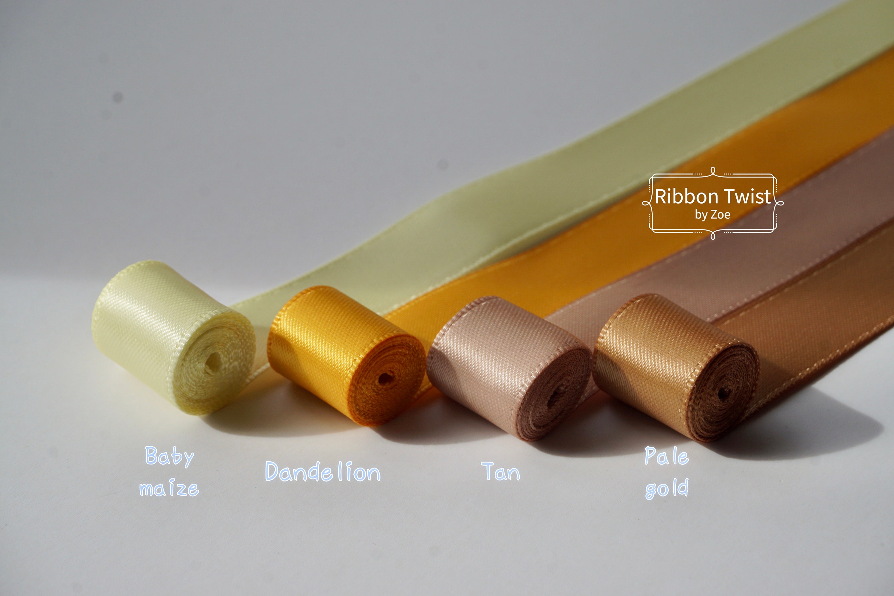 3mm 6mm 16mm 38mm 50mm | Double Sided Satin Ribbon Premium High Quality ...