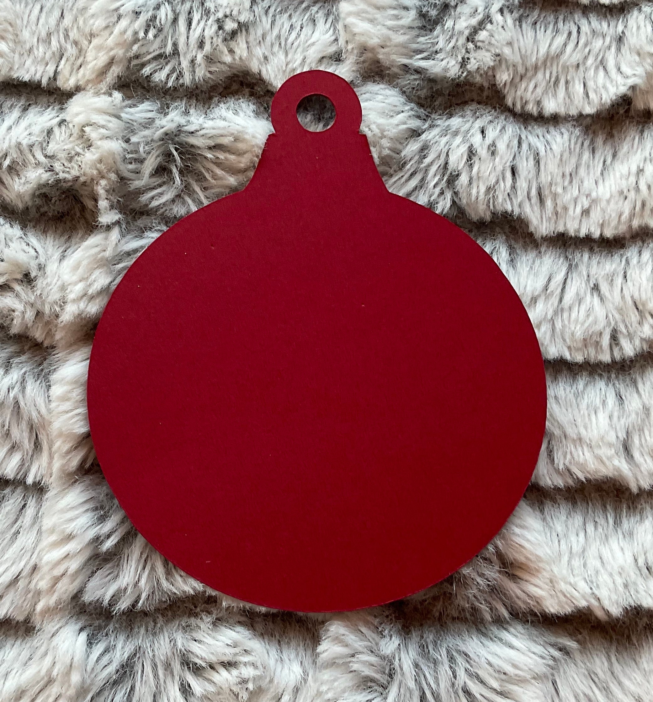 Christmas Ornament Paper Cut Outs Set of 24 Bulletin Board Die Cuts on Card Stock Etsy