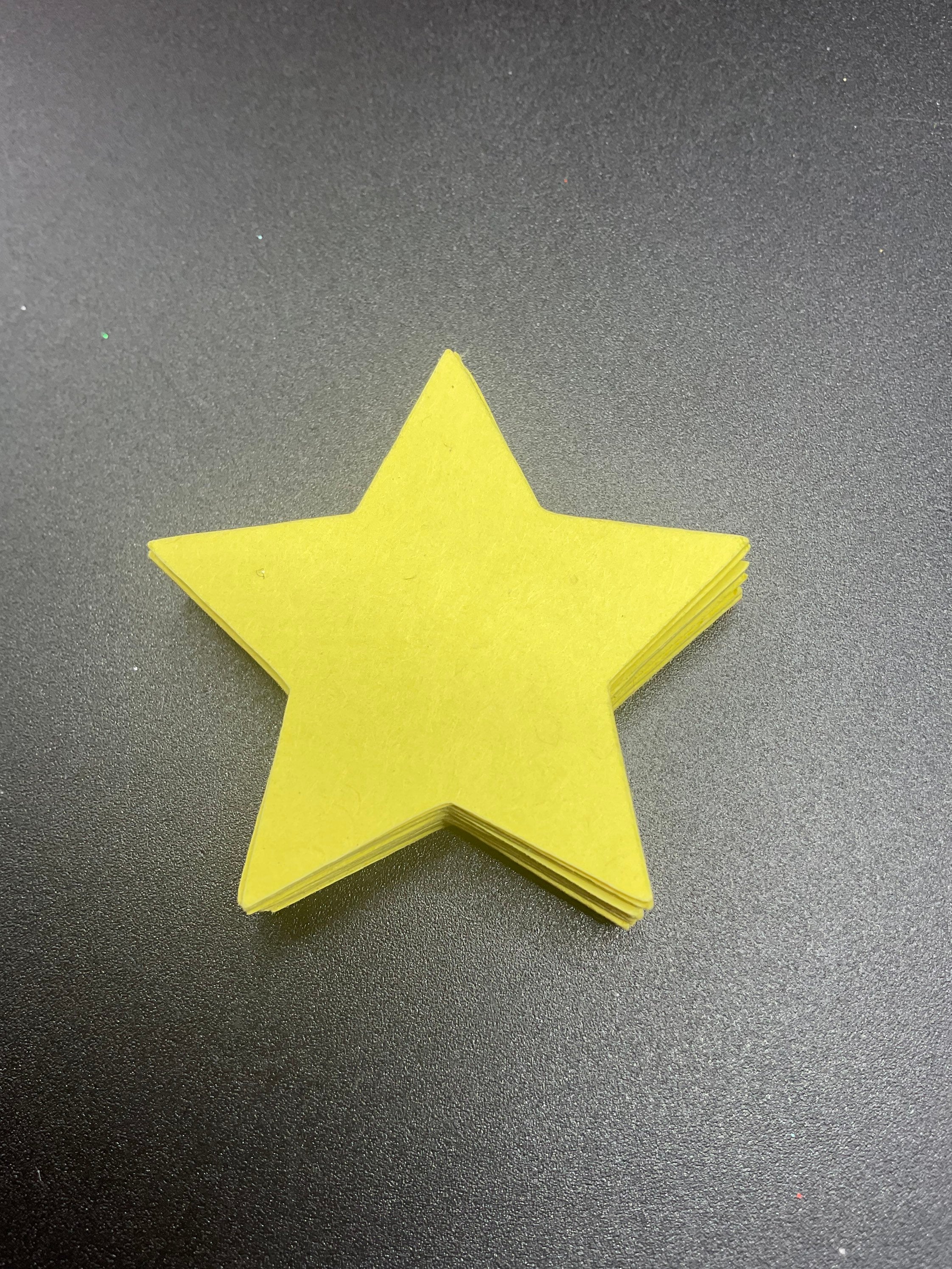 Star Cut Outs Set of 24 Bulletin Board Die Cuts on Card Stock Etsy