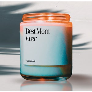Best Mom Ever Gift, Surprise Mom with a Beautiful Handmade Candle Gift this Mother&#39;s Day