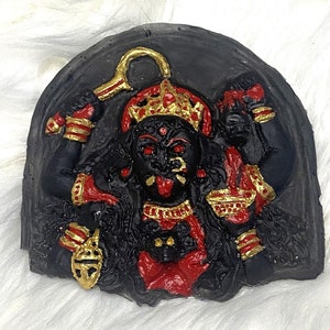 3.75&quot; Kali Hanging Statue (Handmade with Natural Metals)