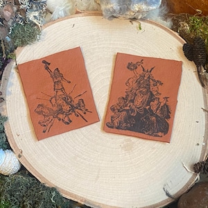 Nordische Gottheit Altar Fliesen