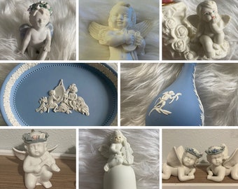 Eros Vintage Altar Decor w/ Authentic Wedgwood & A. Giannelli Pieces