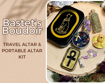 Bastet Travel Altar/Starter Kit - Bastet’s Boudoir