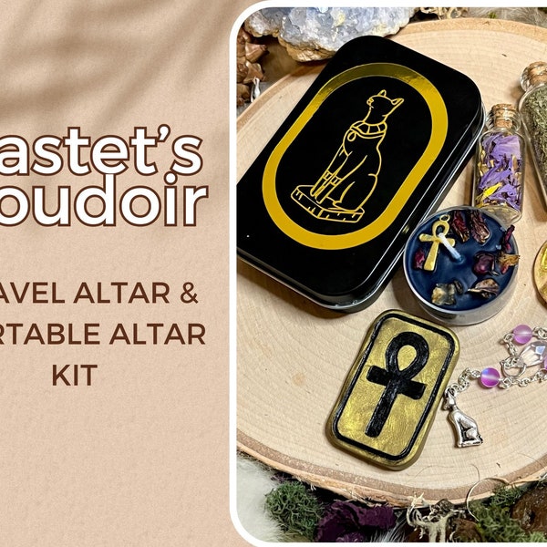 Bastet Travel Altar/Starter Kit - Bastet’s Boudoir