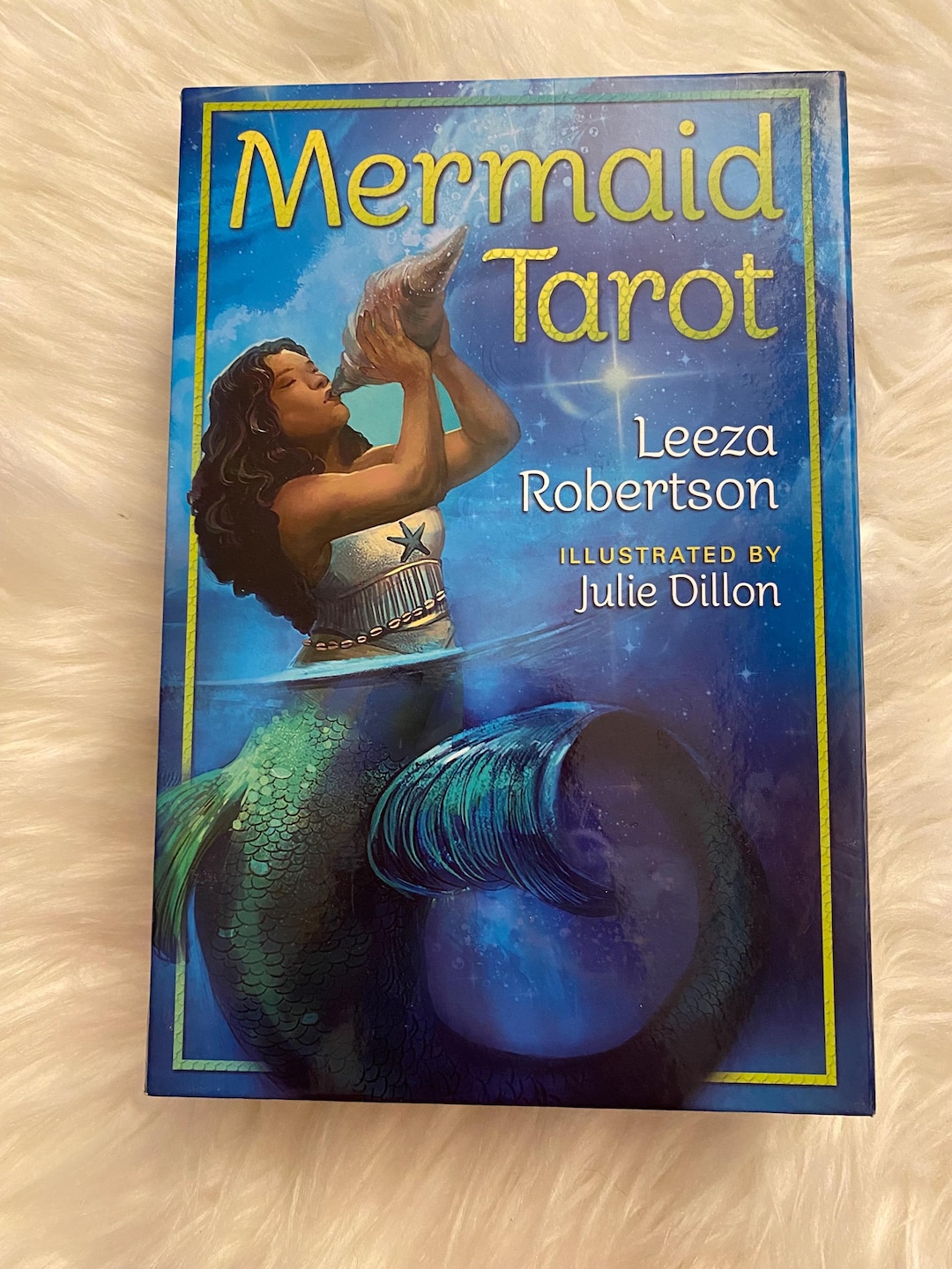 Mermaid Tarot Card deck with a mystical and ethereal design