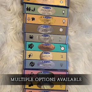 Planetary Incense Sticks by Satya