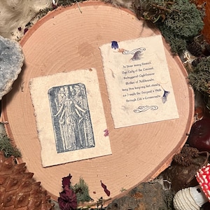 Tarjeta de oración de Hécate