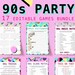 90s Slang Match Game Printable 1990s Theme Party Ideas Match the Slang ...
