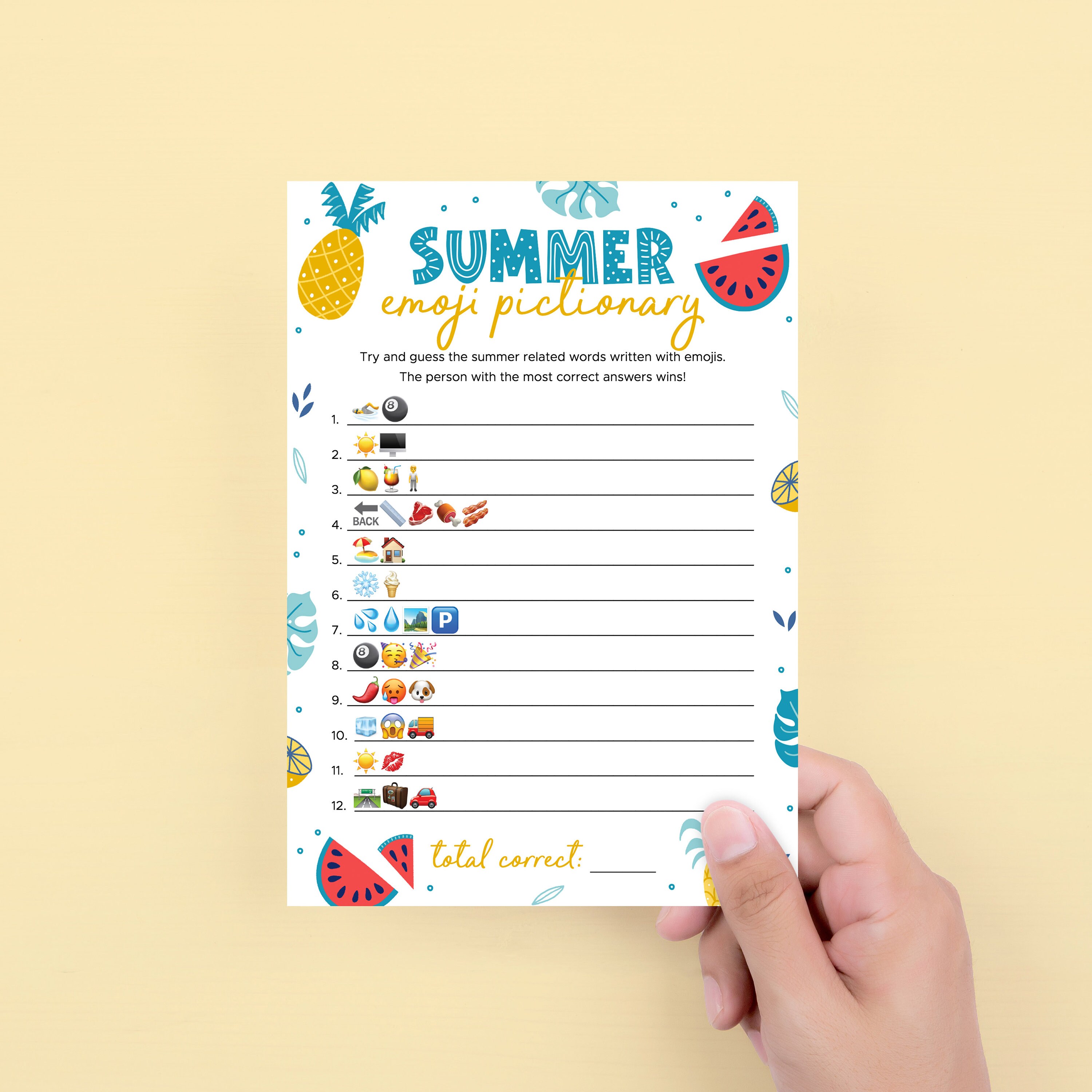 Summer Emoji Combos - b1kk2rj