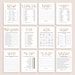 Anniversary Party Games Bundle Printable 25th 30 40 50th Wedding ...