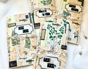 For You Stationery Folders | Decorated Happy Mail | Snail Mail | Collage | Vintage Style