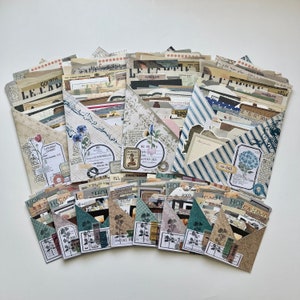 Pochettes décorées rembourrées | Papeterie | Courrier heureux | Courrier postal | Correspondant | Journalisation | collage | Journal indésirable | Autocollants