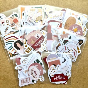 10+ Ästhetische Girl Power Die Cuts | Journaling | Scrapbooking | Brieffreund | Schreibwaren