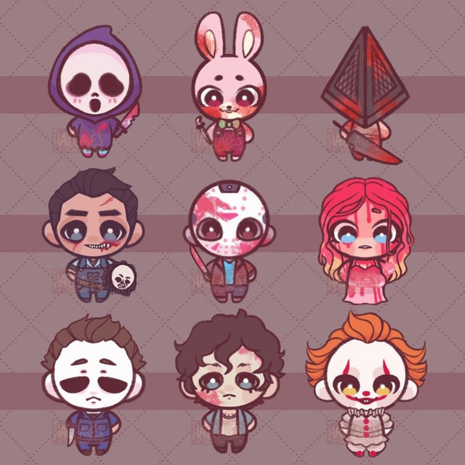 Creepy Cutie Pins - Etsy