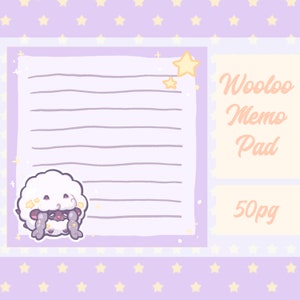 Wooloo Memo Pad