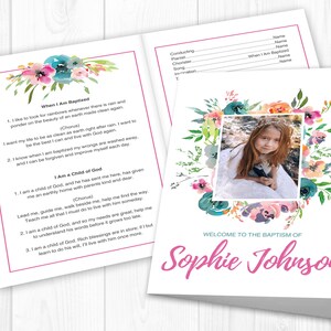 LDS Baptism Program, Baptism Program LDS, LDS Baptism Program Template, lds Baptism Program Girl, Lds Baptism Ideas