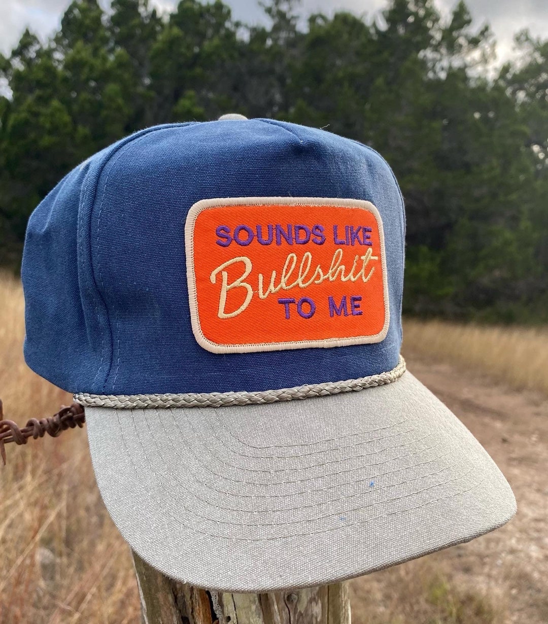 Sounds Like BS to Me Funny Snapback Hat Etsy