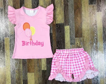 Boy and girl birthday outfits