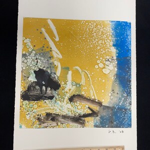 Gregory Burns Monoprint III “Sin título III” 2008