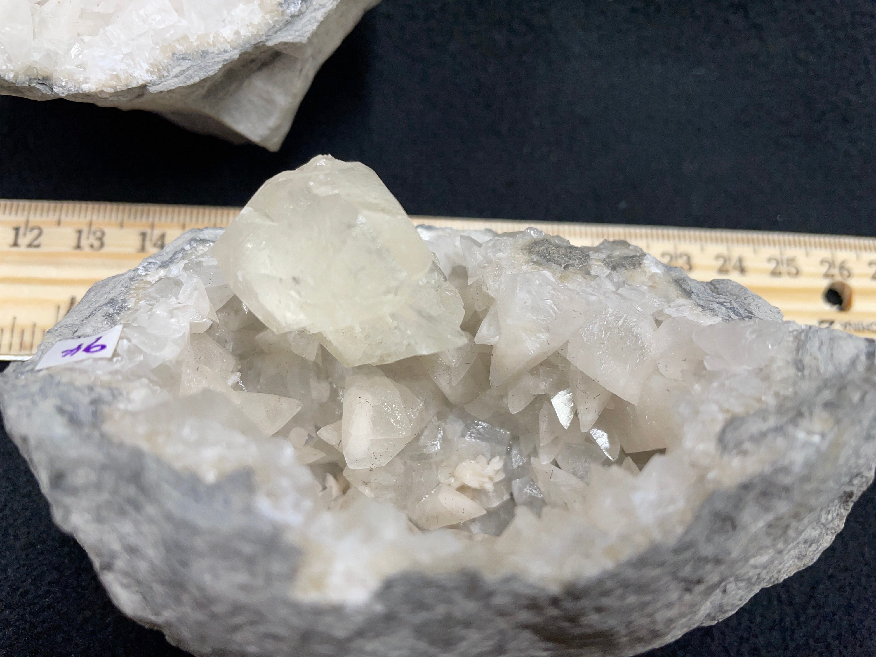 Jefferson Co. Calcite on the Verge in Keokuk Geode Missouri