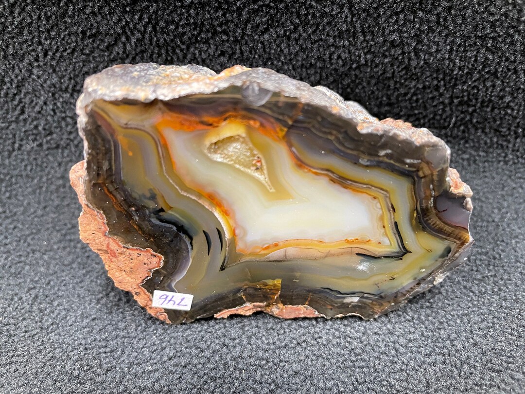 Side Two Pop Chromatography in Agate From Ankara Turkey Etsy