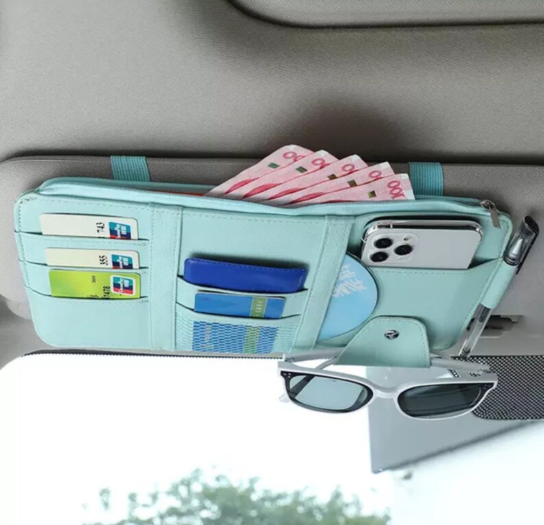 Car Visor Organizer Etsy