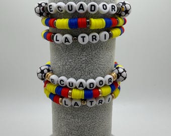 Ecuador FIFA World Cup Bracelet Set
