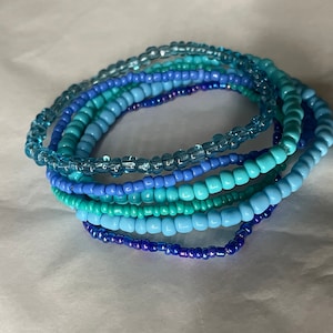 Stackable Bracelets - set of 6