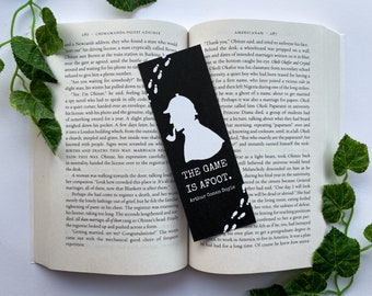 Sherlock Holmes Bookmark: Arthur Conan Doyle Quote, Eco Friendly Reader Gift, Detective