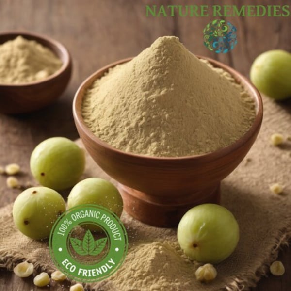 Organic Amla Powder | Indian Gooseberry | Vitamin C, Immunity, 10G - 2KG