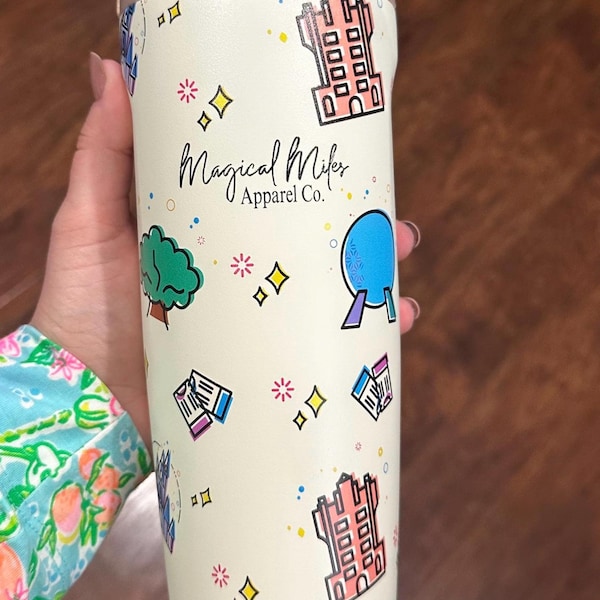 Park Themed Water Bottle
