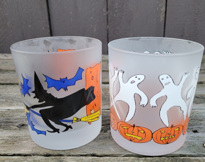 Vintage Dartington Designs France Lowball Glasses, Set of 2 Whiskey