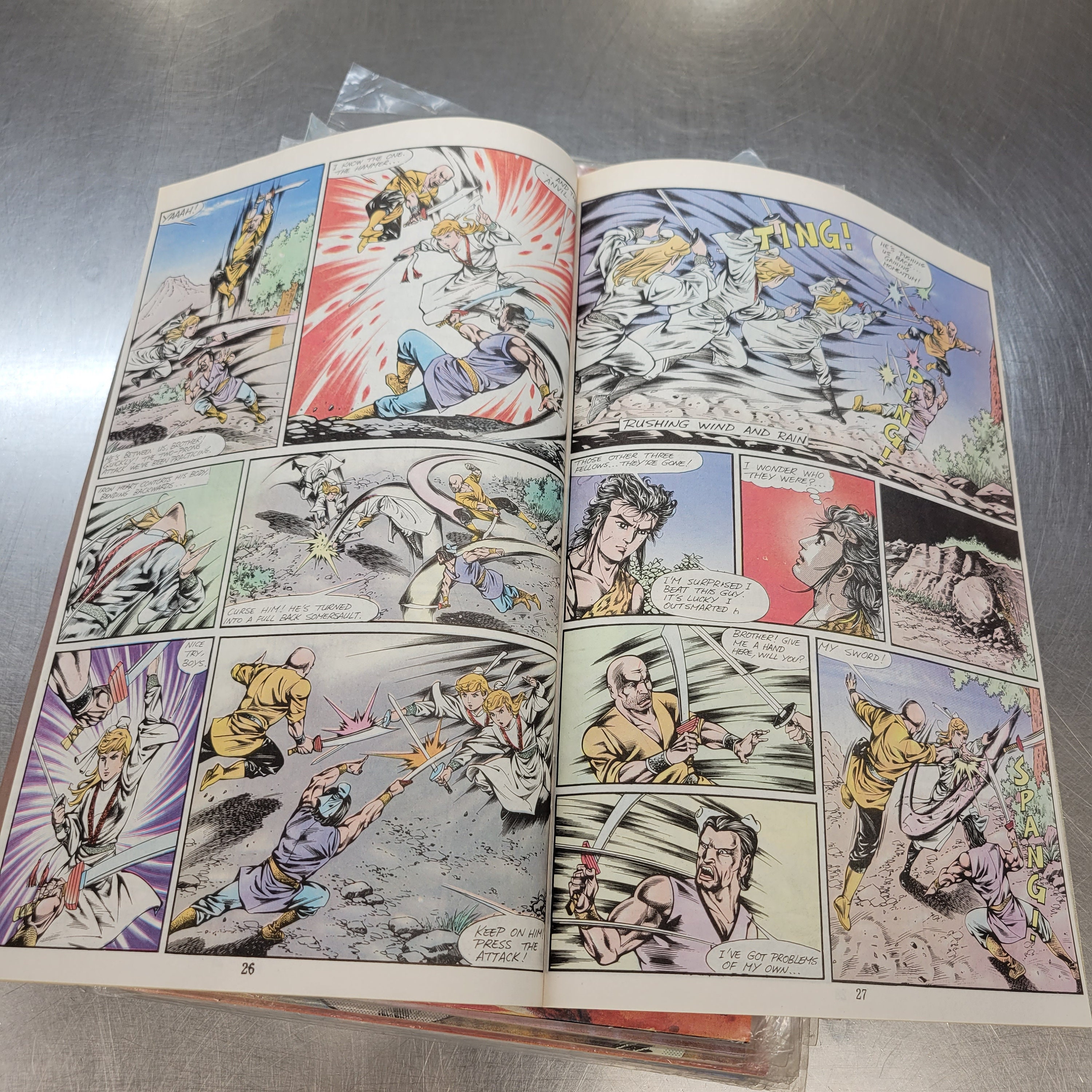 Vintage Oriental Heroes Comic Book: 1989 Jademan Manhua, Vol # 7-9