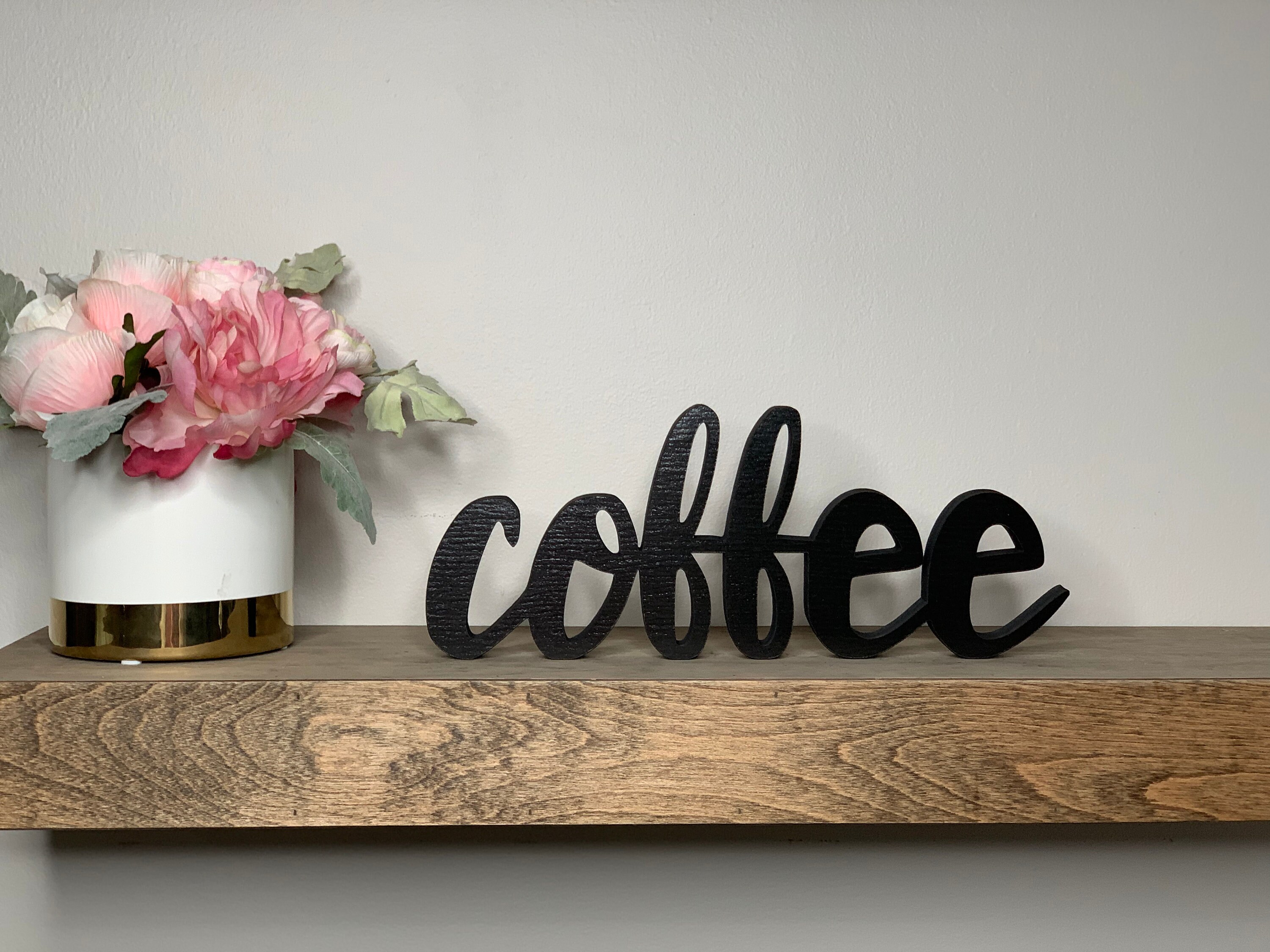 Pink Coffee Sign, Pink Self Serve Coffee Bar Sign, Pink Coffee Station  Sign, Coffee Wood Sign, Pink Coffee Lover Sign, Coffee Decor Bundle 