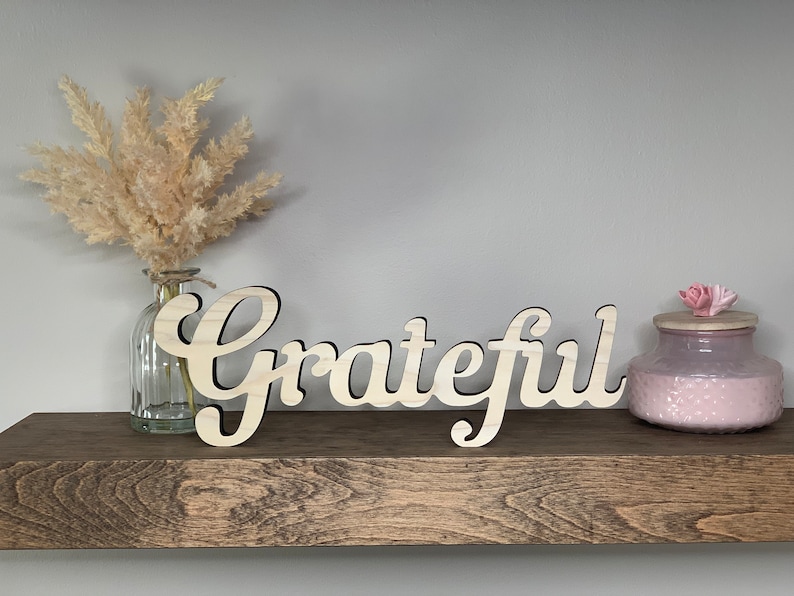 Shelf Decor Words at Edward Feathers blog