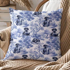 German Shorthaired Pointer Pillow Cover Gift from Dog for GSP Mom Decorative Accent Throw Pillow Lover Decor or New Puppy Owner Housewarming