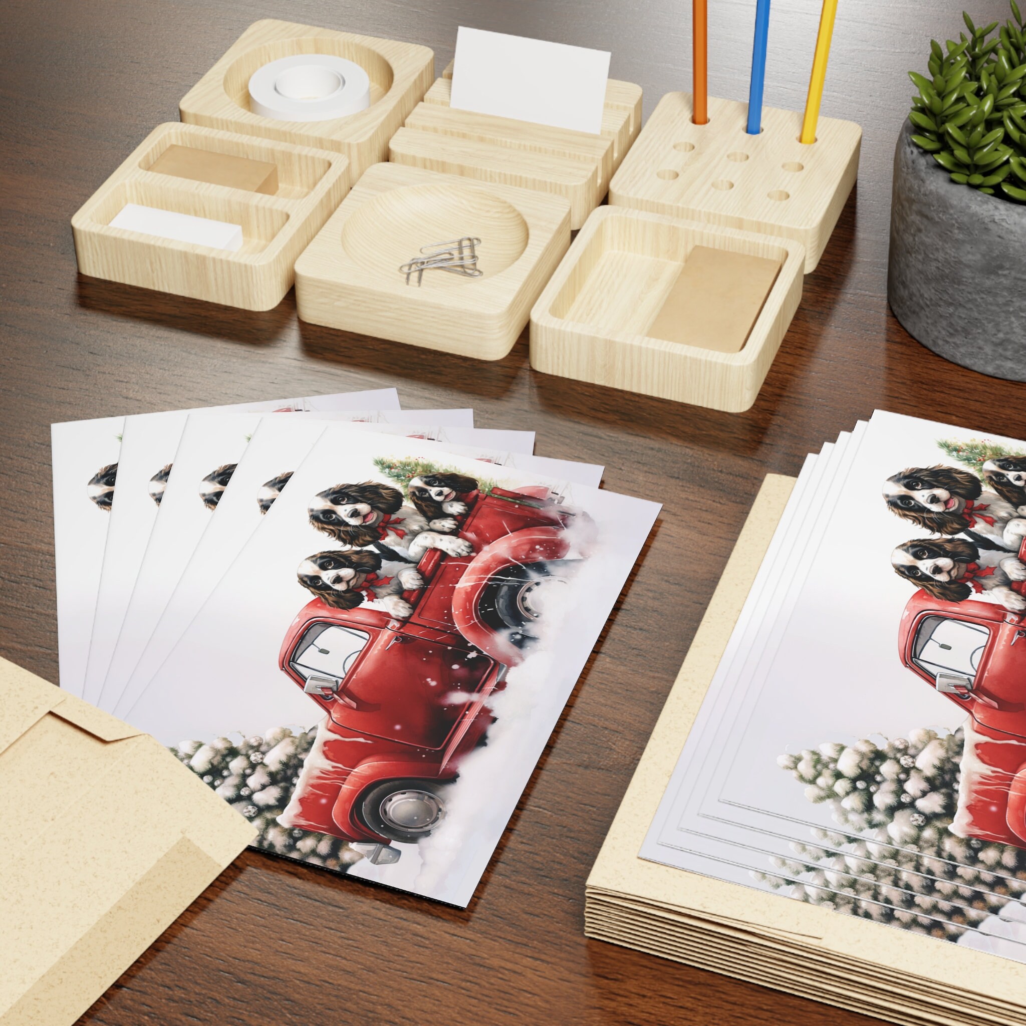 English Springer Spaniel And Christmas Gift For Her Gift For Him Gift