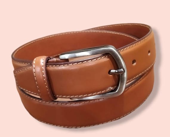 Genuine Leather 35mm Belt: Everyday Casual & Dress, Sizes 32  display picture 2