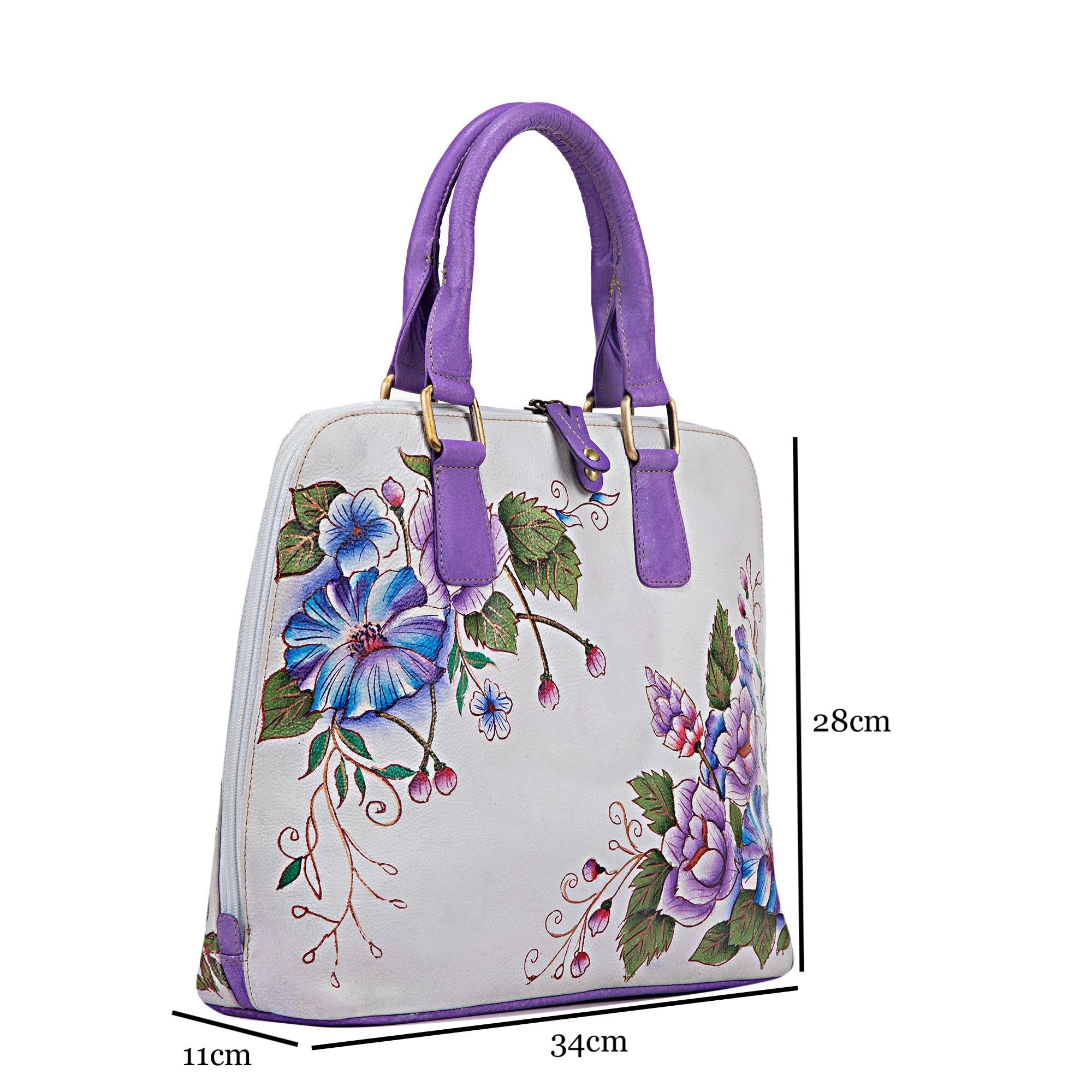 Becca Cell Phone Handbag, Acanthus Leaf - Oberon Design