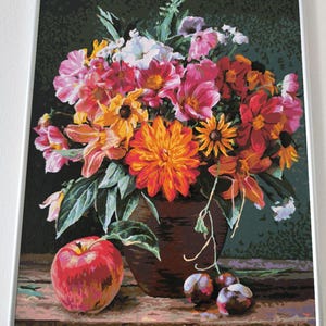 Hand-painted painting, acrylic colors