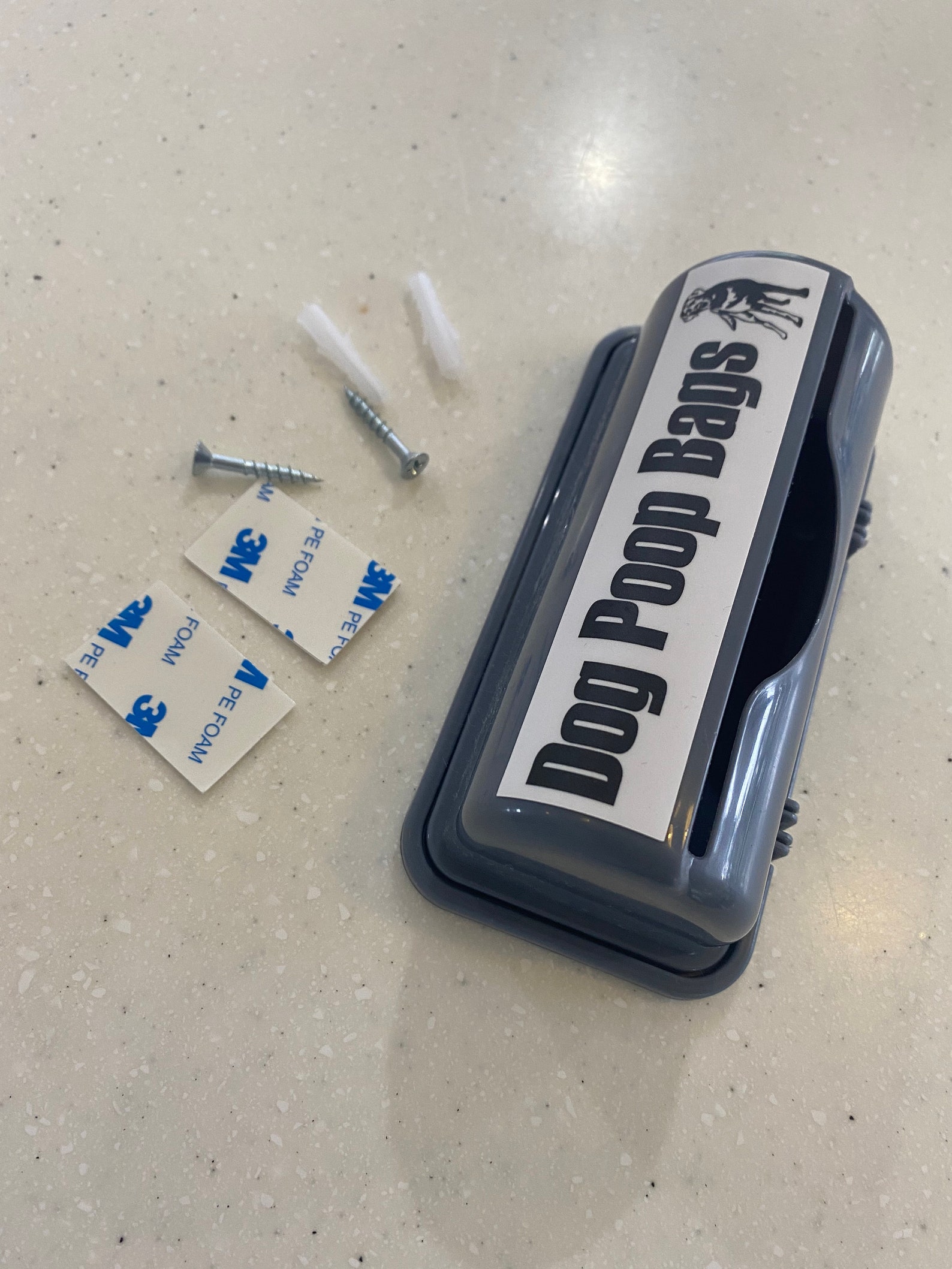 Dog Poop Bag Wall Mounted Dispenser Etsy Australia