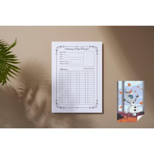 Coloring Page Tracker Solutions Saisons
