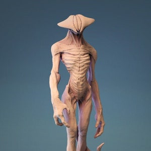 Alien Crab Miniature for Tabletop RPGs, DnD Mini Model, Pathfinder / D&D / Mordheim Alien, 32mm Miniature