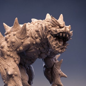 Black Slaad Frosch Beast Miniatur Modell für Dungeons and Dragons Tabletop RPG, DnD Miniatur, Pathfinder Modell, Fantasy Frosch Monster Mini