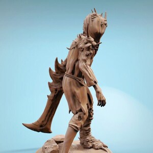 Villageois corrompu, modèle miniature pour donjons et dragons, D&D Mini, figurine en résine imprimée 3D, cadeau d&#39;éclaireur miniature RPG zombie