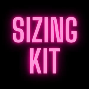 Press on nail sizing kit - Not sure what size you wear? Accurately measure your nail sizes - Sample Nail Tips -Must have essential kit!